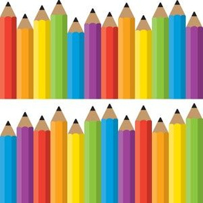Pencils - Rows