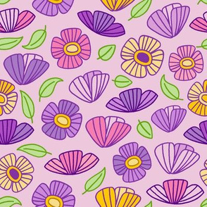 Flowers - purple