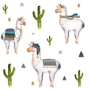 6" Boys Aztec Llama