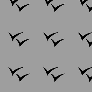 Birds on Gray