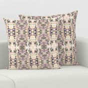 Bohemian Puce  Abstract Pattern