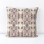 Bohemian Puce  Abstract Pattern