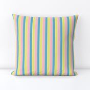 pastel stripe //  yellow / blue/ pink stripes