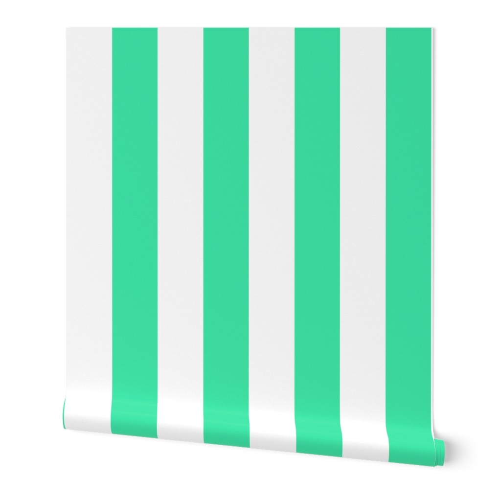 turquoise stripes- wide