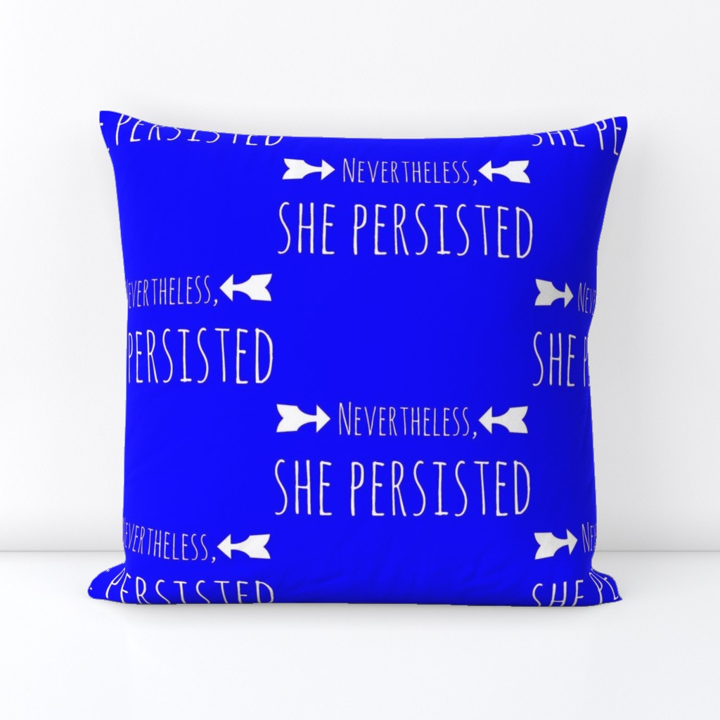nevertheless she persisted blue