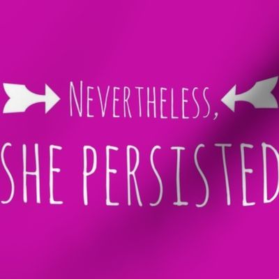 nevertheless she persisted pink