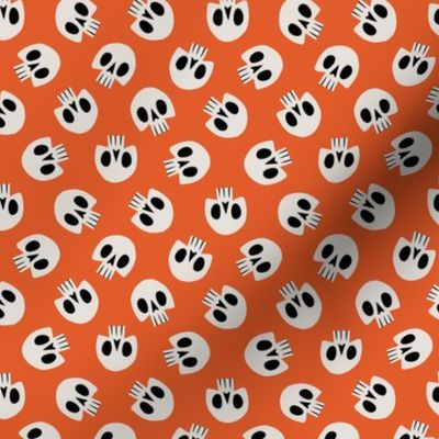Skull Pattern (Orange)