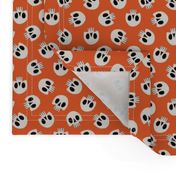 Skull Pattern (Orange)