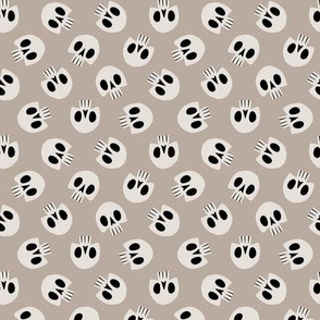 Skull Pattern (GRAY)