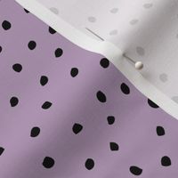 Abstract snow flakes and dots textured speckles winter fall violet