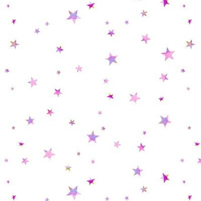 Scattered Pink Stars