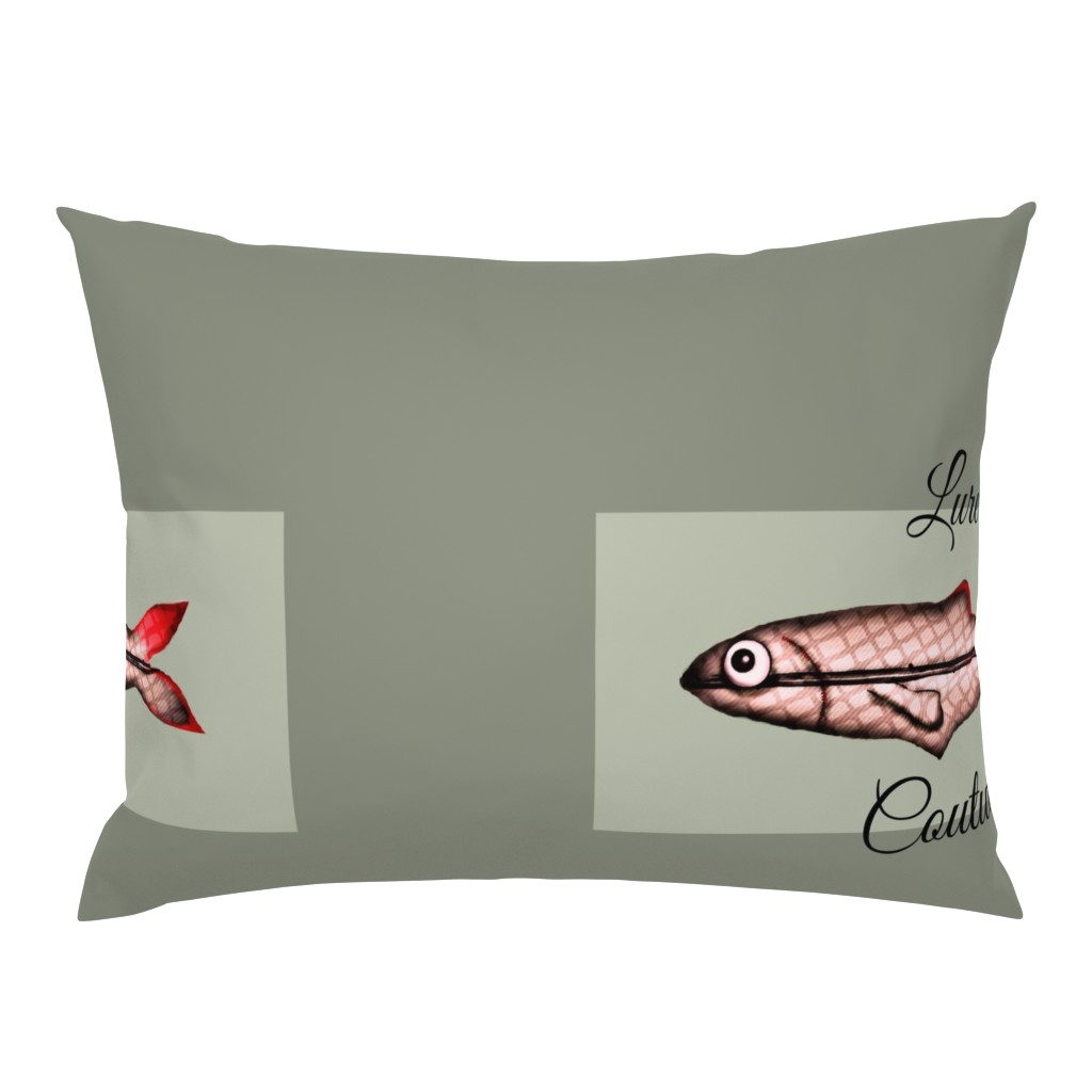 Lure Couture/ grey,tan,red,black