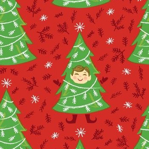 Elf in a Tree