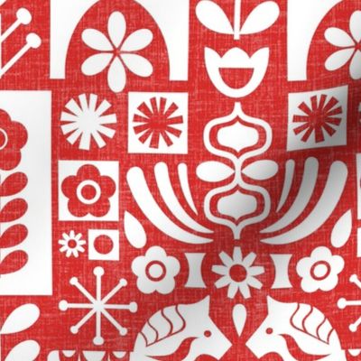 Swedish Folk Art_MCModernRed