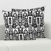 Swedish Folk Art_MCM Black