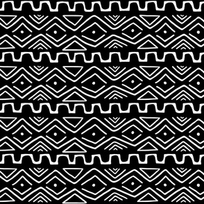 Mud Cloth - Black