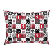 Firefighter Faux Quilt (Horizontal)