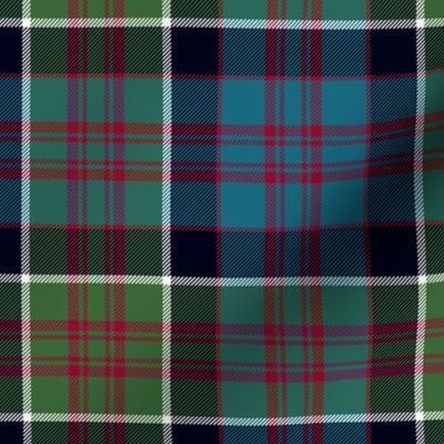 MacDonald of Clan Ranald tartan, 7" muted1819 Wilson's of Bannockburn