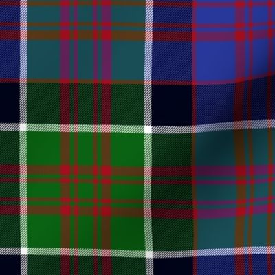 MacDonald of Clan Ranald tartan, 10" modern, 1819 Wilson's of Bannockburn