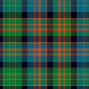 MacDonald 1819 tartan, 10" ancient 