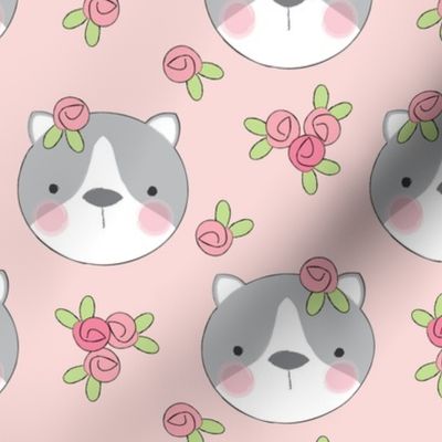 cats-and-flowers-on-soft-pink