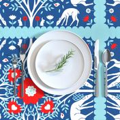 Swedish Folk Art Cut & Sew Napkins