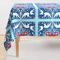 Swedish Folk Art Cut & Sew Napkins