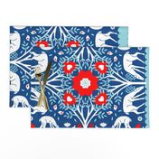 Swedish Folk Art Cut & Sew Napkins