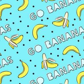 go bananas! - blue