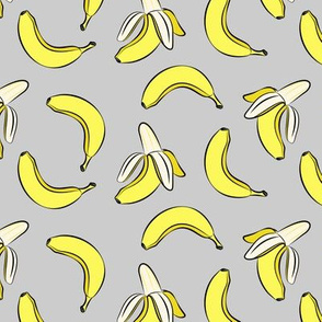 bananas - grey