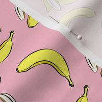 bananas on pink