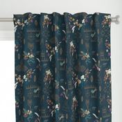 Sheba Hanging Gardens (teal) LARGE