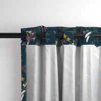 Sheba Hanging Gardens (teal) LARGE