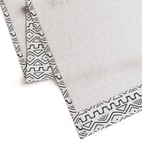 Mud Cloth - White