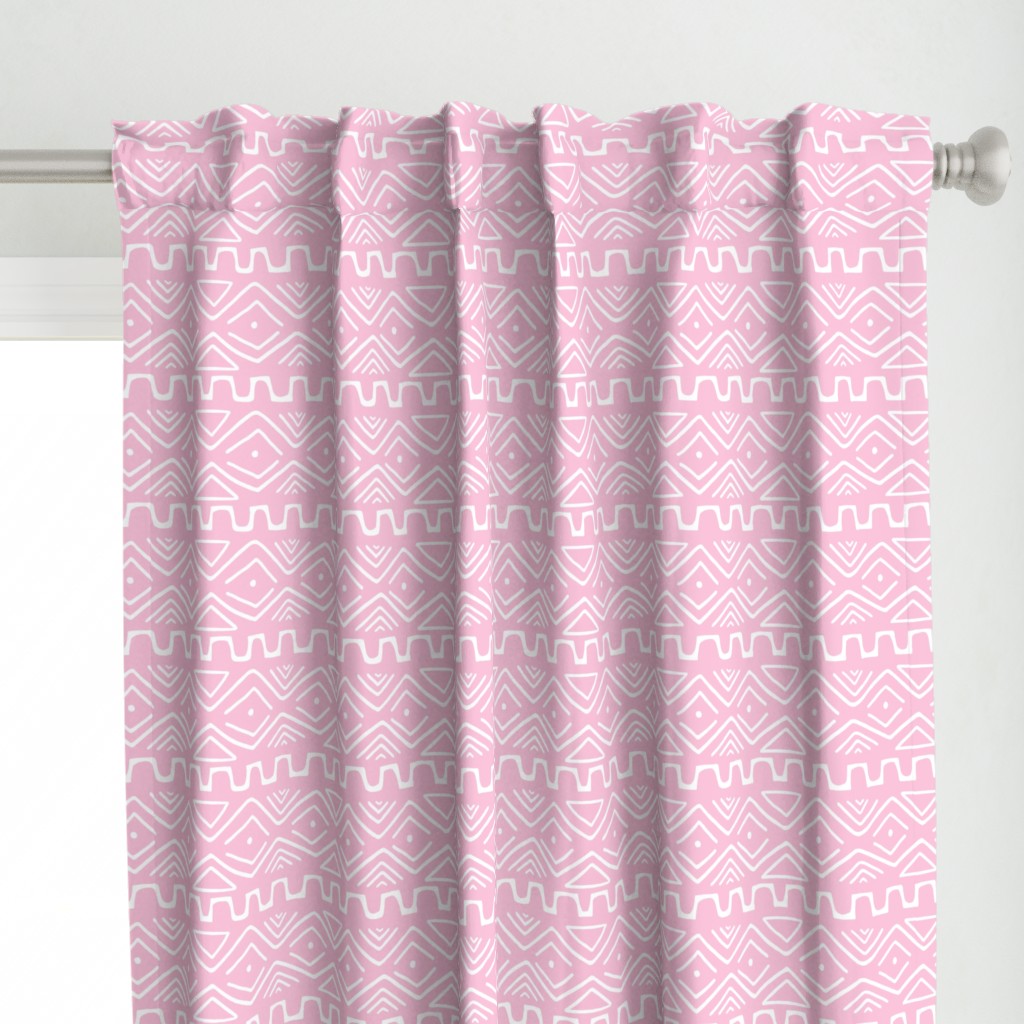 Mud Cloth - Pink