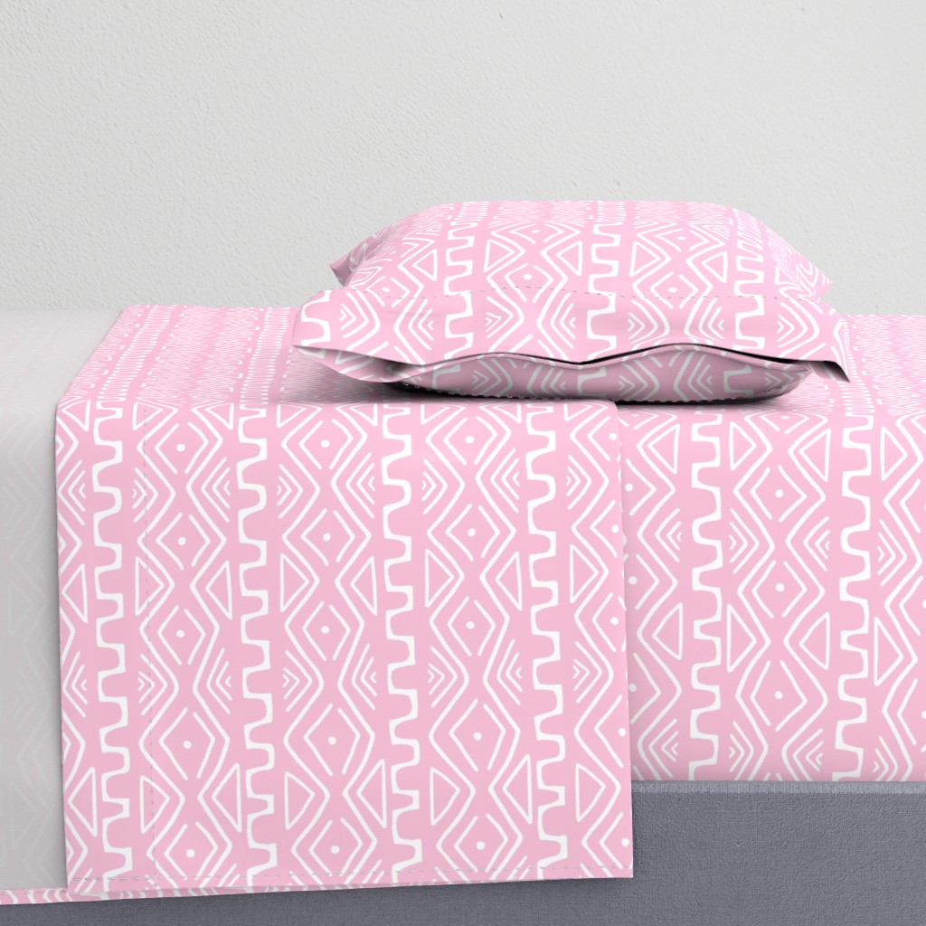 Mud Cloth - Pink