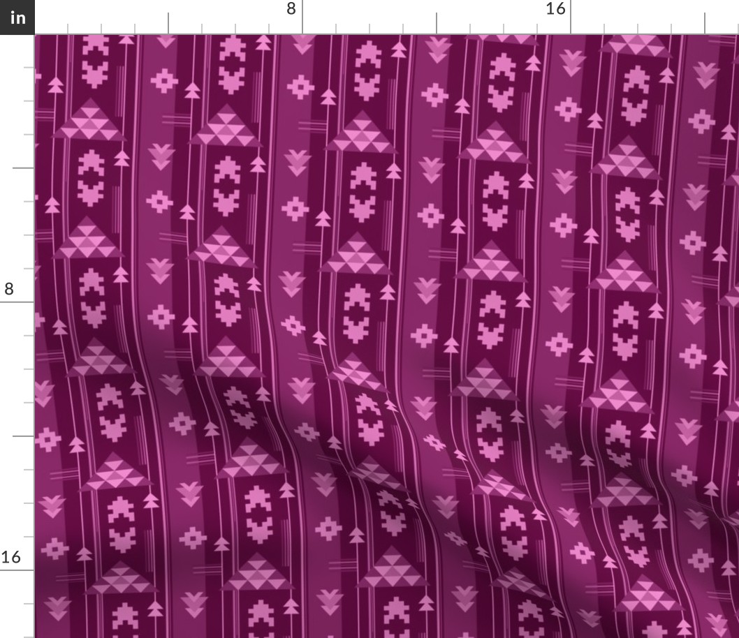 Bohemian Rug in Purple