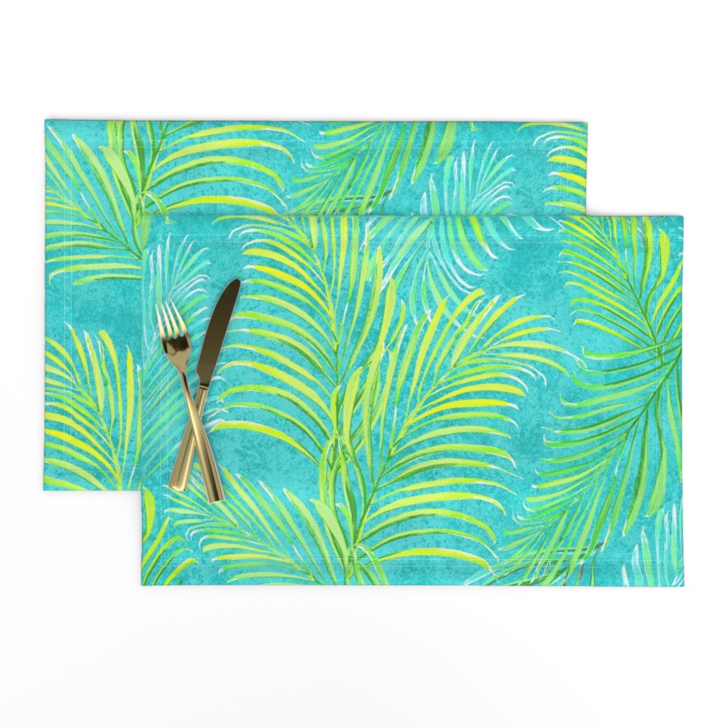 Breezy Palms Teal 200