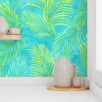 Breezy Palms Teal 200