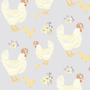 boho_chickens_floral_grey