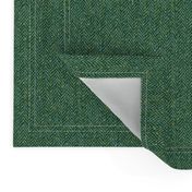 tweedy forest green herringbone