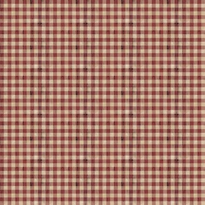 Buffalo Plaid Rustic Red - Mini