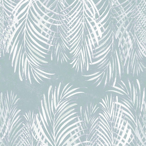 Linear Palms Faded Teal 200L