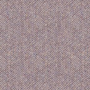 faux tweedy light mauve herringbone