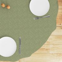 faux tweedy moss green herringbone