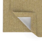 faux tweedy golden tan herringbone