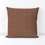 faux tweedy chestnut-brown herringbone