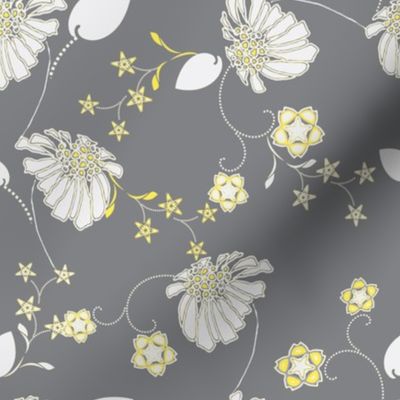 Daisy Chain Blue and Gray-ch