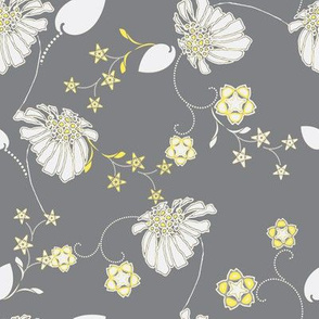 Daisy Chain Blue and Gray-ch