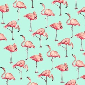 Flamingo - Blue